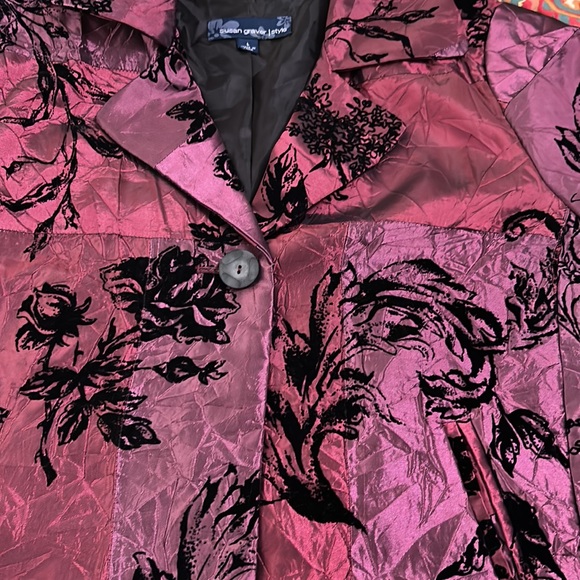 Susan Graver Jacket Sz Large - Picture 13 of 14